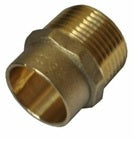 15mm Endfeed Male Iron Coupler