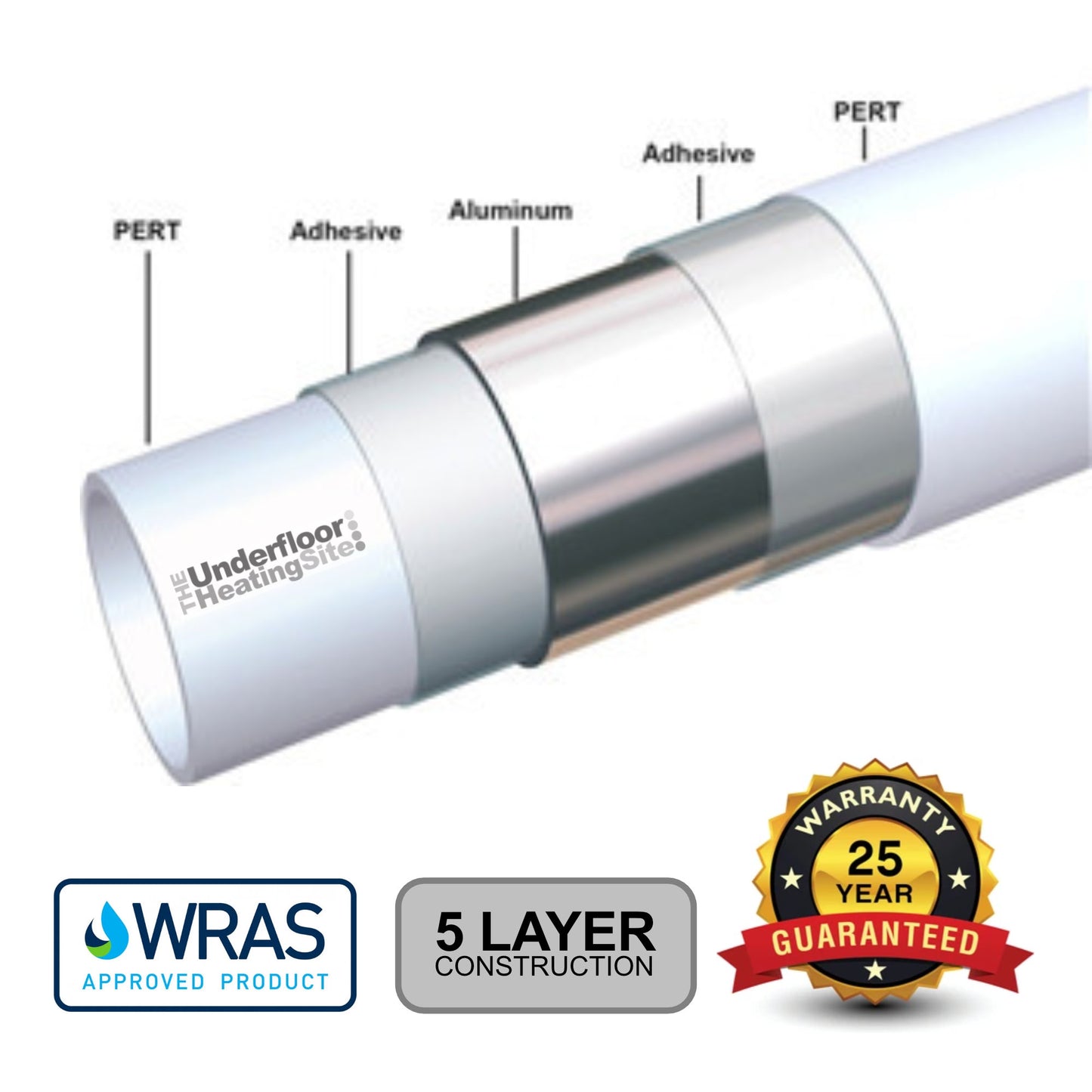 16mm Under Floor Heating Pipe 100m coil